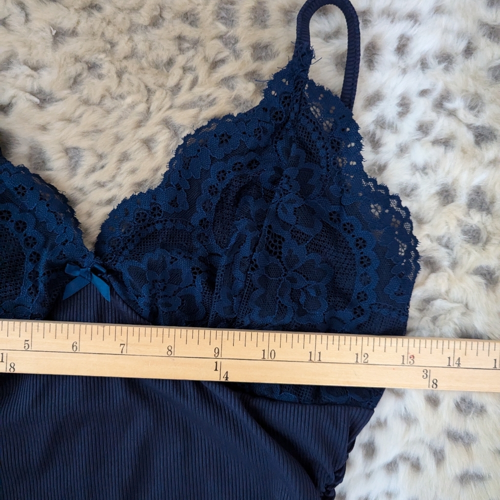 Shein Lace Ruched Cami Tank - Picture 6 of 9
